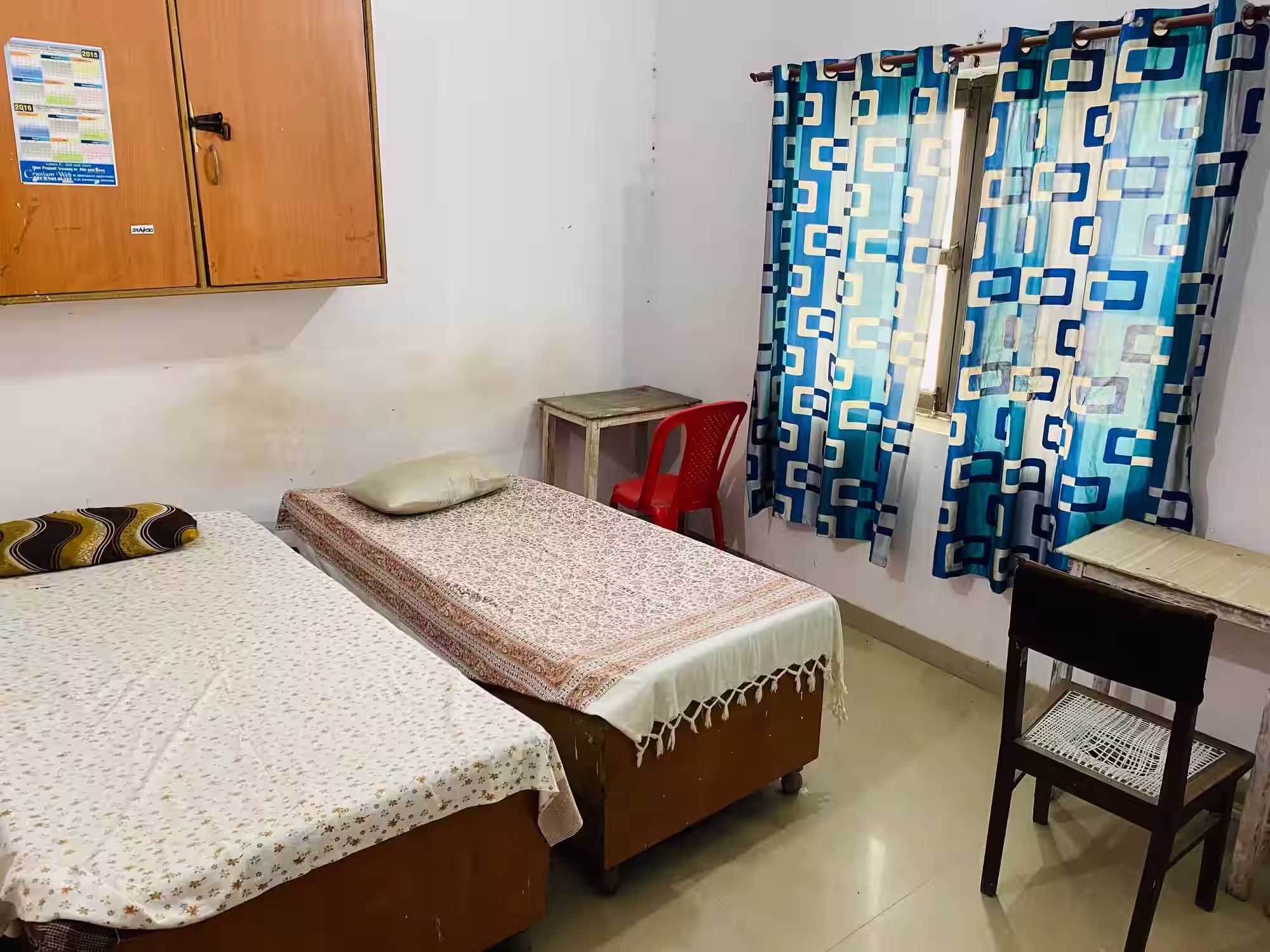 Spacious, well ventilated rooms